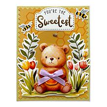 Diamond Press Spring 3D Large Animal Stickers - Set of 16 