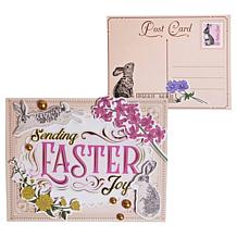 Diamond Press Spring Post Card and Die-Cuts Kit