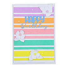 Diamond Press Spring/Summer Adhesive Card Stock - 60 Sheets