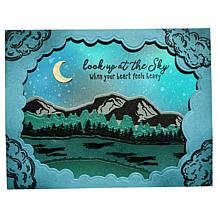 Diamond Press Starry Summer Night Sky Stamp & Die Kit