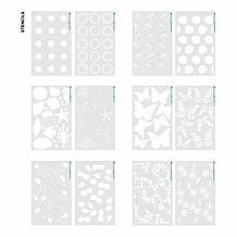 Diamond Press Summer Time Stencil Kit