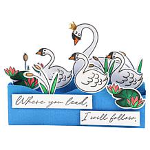 Diamond Press Swan Lake Stamp and Die Kit