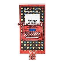 Diamond Press Typewriter and Polaroid Stamp and Die Kit