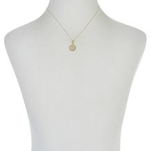 Dieci 10K Gold 2-tone Traveler Compass Pendant with Chain