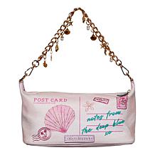 DiFerdinando Embroidered Tropical Shoulder Bag