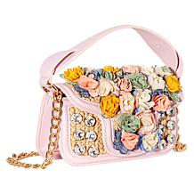 DiFerdinando Petal Paradise Floral Shoulder Bag