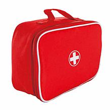 Doctor on Call Wooden Playset with Accessories in Red