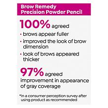 Doll 10 2-pack Brow Remedy Precision Powder Pencil with Sharpener
