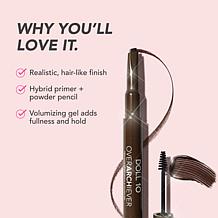 Doll 10 Overarchiever Precision Brow Pencil & Filling Gel 2-Pack