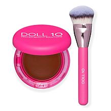 Doll 10 Peptide Bounce Balm Foundation with Brush