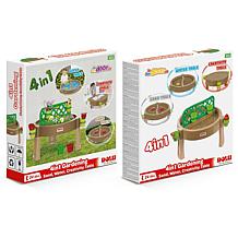 Dolu: 4-In-1 Activity Table - Play Table with Garden Bed