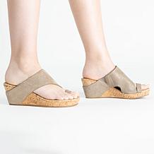 Donald Pliner Gyer Toe-Loop Wedge Sandal