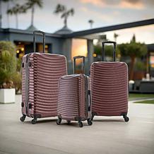 DUKAP Adly 3-Piece Lightweight Hardside Spinner Luggage Set