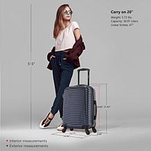 DUKAP Adly Lightweight Hardside 20" Spinner Carry-on