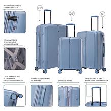 DUKAP Airley Lightweight 3-Piece Hardside Spinner