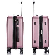 DUKAP Crypto Lightweight Hardside Spinner 20" Carry-On
