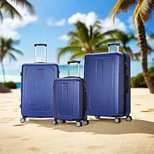 DUKAP Impact-Resistant Expandable Spinner Luggage