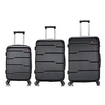 DUKAP Impact-Resistant Expandable Spinner Luggage