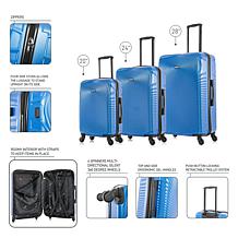DUKAP Inception Lightweight Impact-Resistant Spinner Luggage