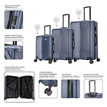 DUKAP Stratos 3-Piece Hardside Spinner Luggage Set