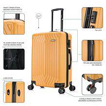 DUKAP STRATOS Lightweight Hardside Spinner 24"