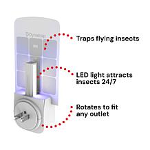 Dynatrap Fly Light with 4 Glue Traps