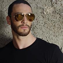 Eagle Eyes Classic Aviator Silver TriLenium Polarized Sunglasses