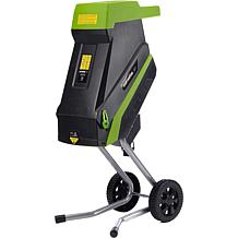 Earthwise 15-Amp Electric Corded Chipper Shredder with Collection Bag