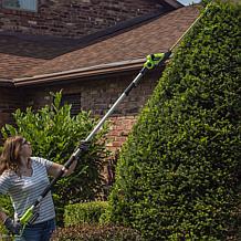Earthwise 20Volt 20" Cordless Electric Pole Hedge Trimmer 2.0AhBattery