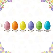 Easter Plastic Fillable Eggs 90-Pk / 6 Colors