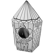 Easy Playhouse Carnival Tent Kids DIY Art and Crafts Activity