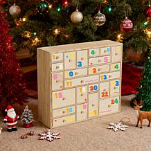 Easy Playhouse DIY Wooden Advent Calendar & Storage Box