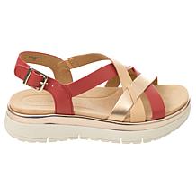 easy spirit Indie Leather Platform Sandal