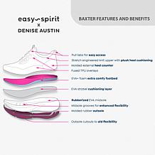 easy spirit x Denise Austin Baxter Walking Sneaker