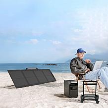 EcoFlow DELTA 3 Classic Power Station with 110W Solar Panel & Trolley