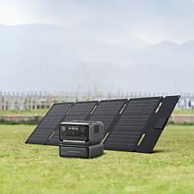 EcoFlow RIVER 3 MAX 286Wh Power Station and 45W Solar Panel Bundle