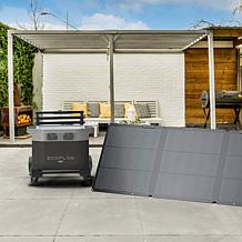 EcoFlow Tech DELTA 2 Max Power Station with 160W Solar Panel & Trolley