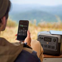 EcoFlow Tech RIVER 2 Pro Power Station w/110W Solar Panel & Carry Bag