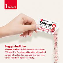 Efficient-C + Cranberry Benefits with Pomegranate - 90 Packets
