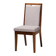 Eira 7-Piece Wood Dining Set with Plush Upholstered Chairs