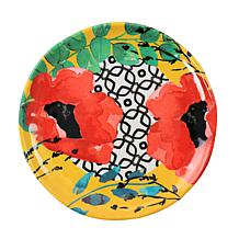 Elama Grace 12-Piece Melamine Dinnerware Set