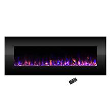 Electric Fireplace- Wall Mount Color Changing LED (NO HEAT) 54 quot;