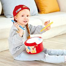 Electronic Drum Musical Instrument Toy with Lights and Guided Play