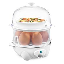 Elite Cuisine Automatic 2-Tier 14 Egg Cooker/Steamer