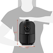 Elite Gourmet 1 Quart Compact Air Fryer - Slate Blue