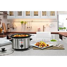 Elite Gourmet 2-Quart Oval Slow Cooker