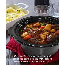 Elite Gourmet 2-Quart Oval Slow Cooker