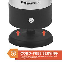 Elite Gourmet Stainless Steel 12 Cup Percolator EC812