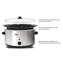 Elite Platinum 8.5qt. Stainless Steel Slow Cooker