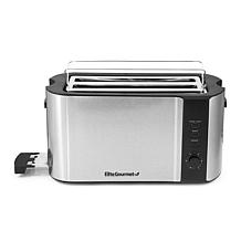 Elite Platinum Stainless Steel 4-Slice Long Slot Toaster